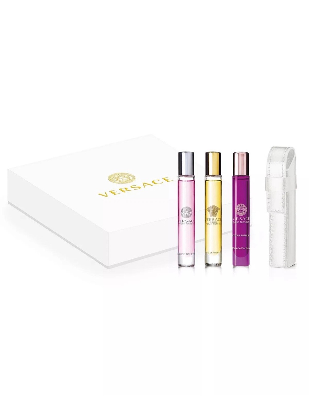 Versace Women's Trio Gift Set - Pink, Yellow, Purple